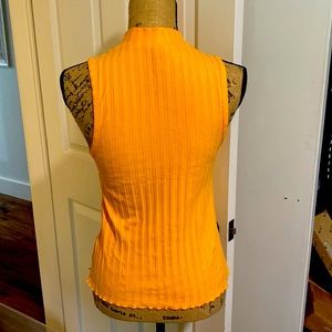 A New Day orange tank top. Size XS